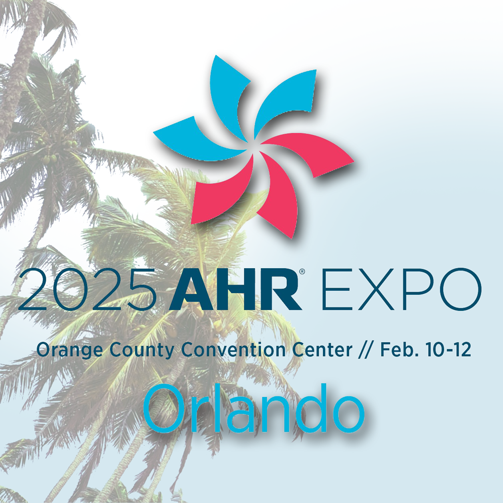 We will be participating at AHR Expo, Starting February 10th, 2025.
